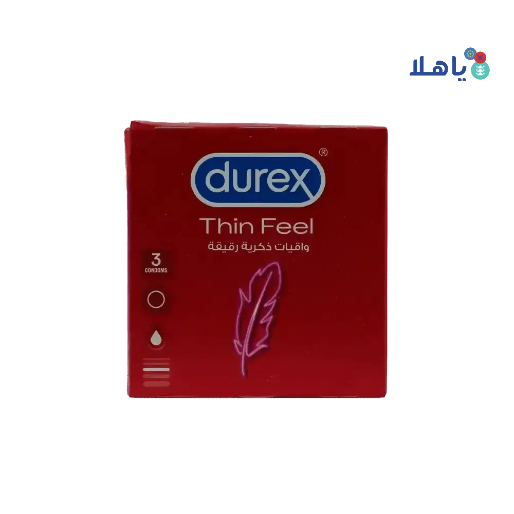 RB DUREX - DUREX CONDOM FEEL THIN 3PCS - Pharmazone - 