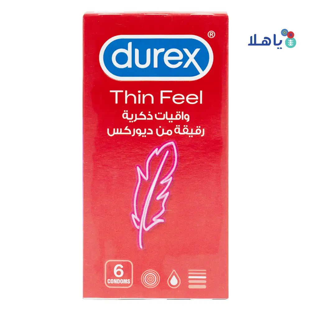 DUREX CONDOM FEEL THIN 6 PCS