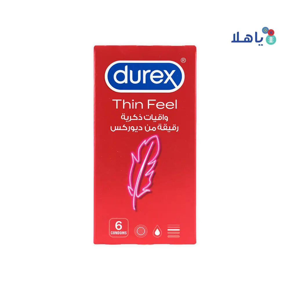 DUREX CONDOM FEEL THIN 6 PCS