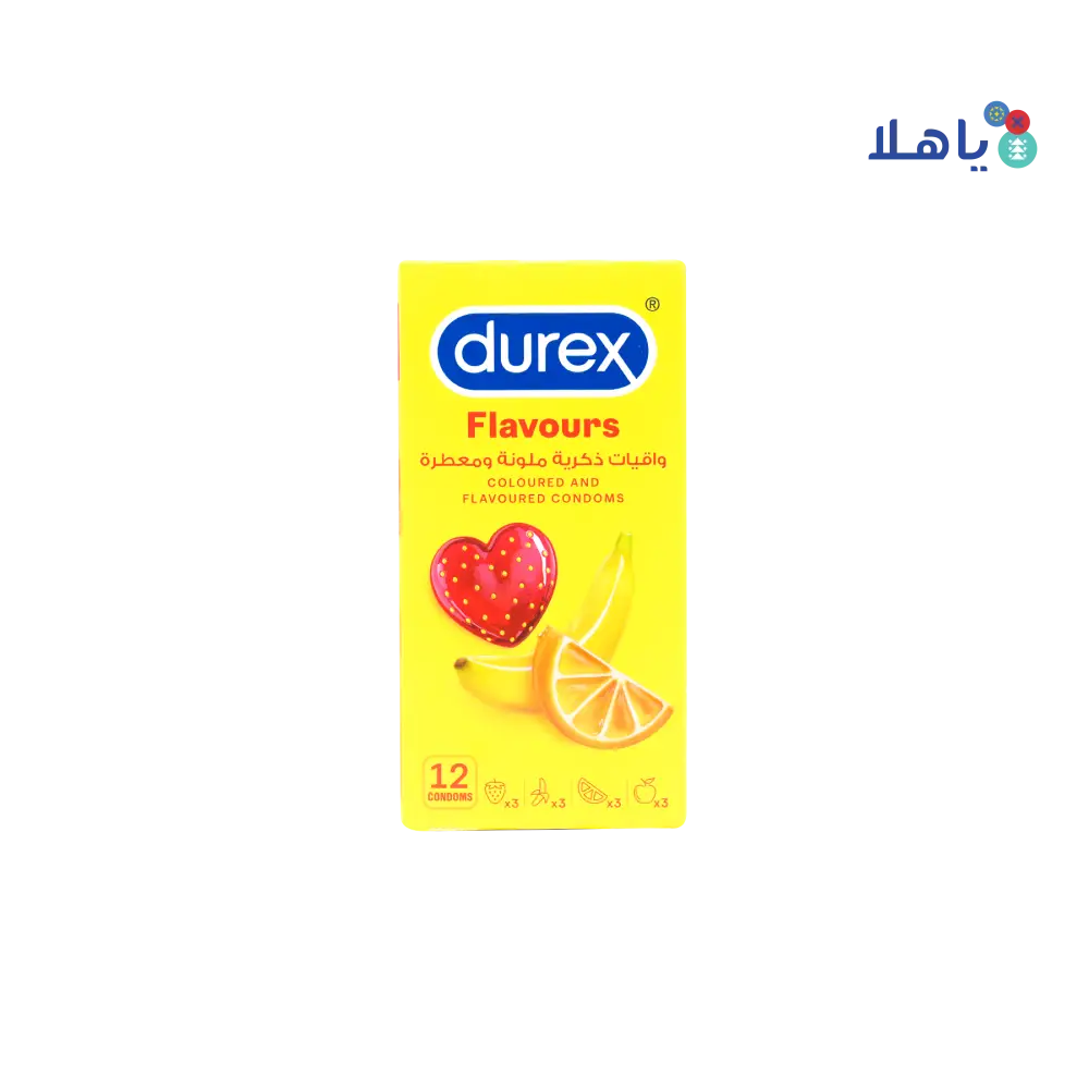 DUREX CONDOM FLAVOURS 12S