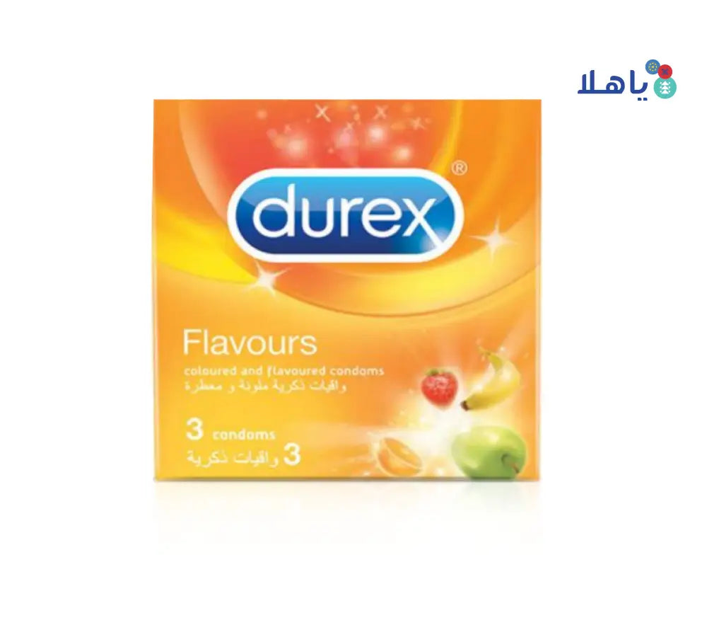 DUREX CONDOM FLAVOURS  3PCS