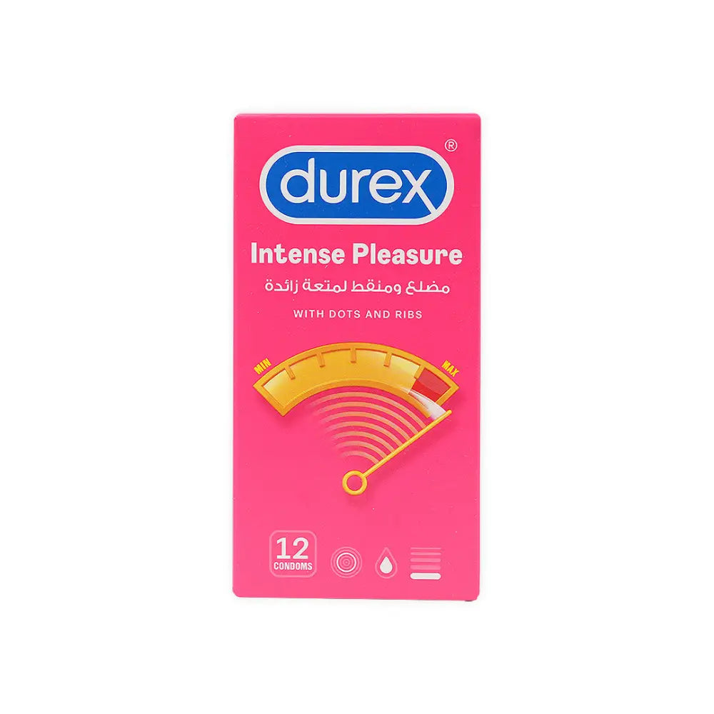 DUREX CONDOM INTENSE PLEASURE 12S