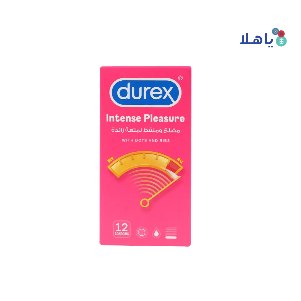 DUREX CONDOM INTENSE PLEASURE 12S