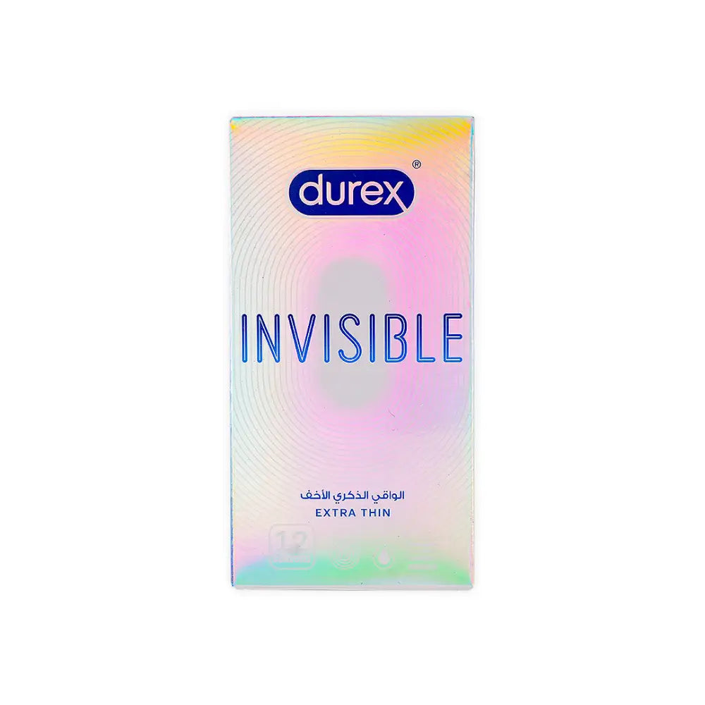 DUREX CONDOM INVISIBLE EXTRA THIN 12S