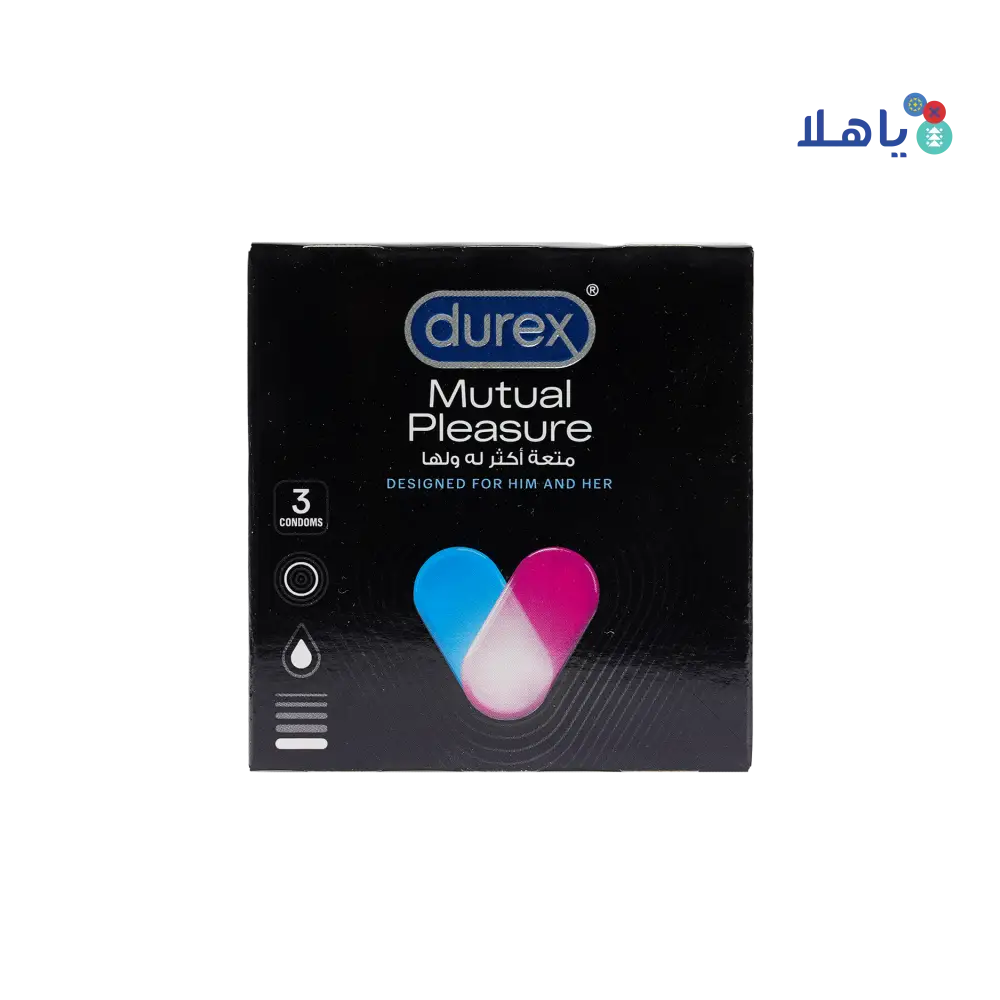 DUREX CONDOM MUTUAL PLEASURE 3S