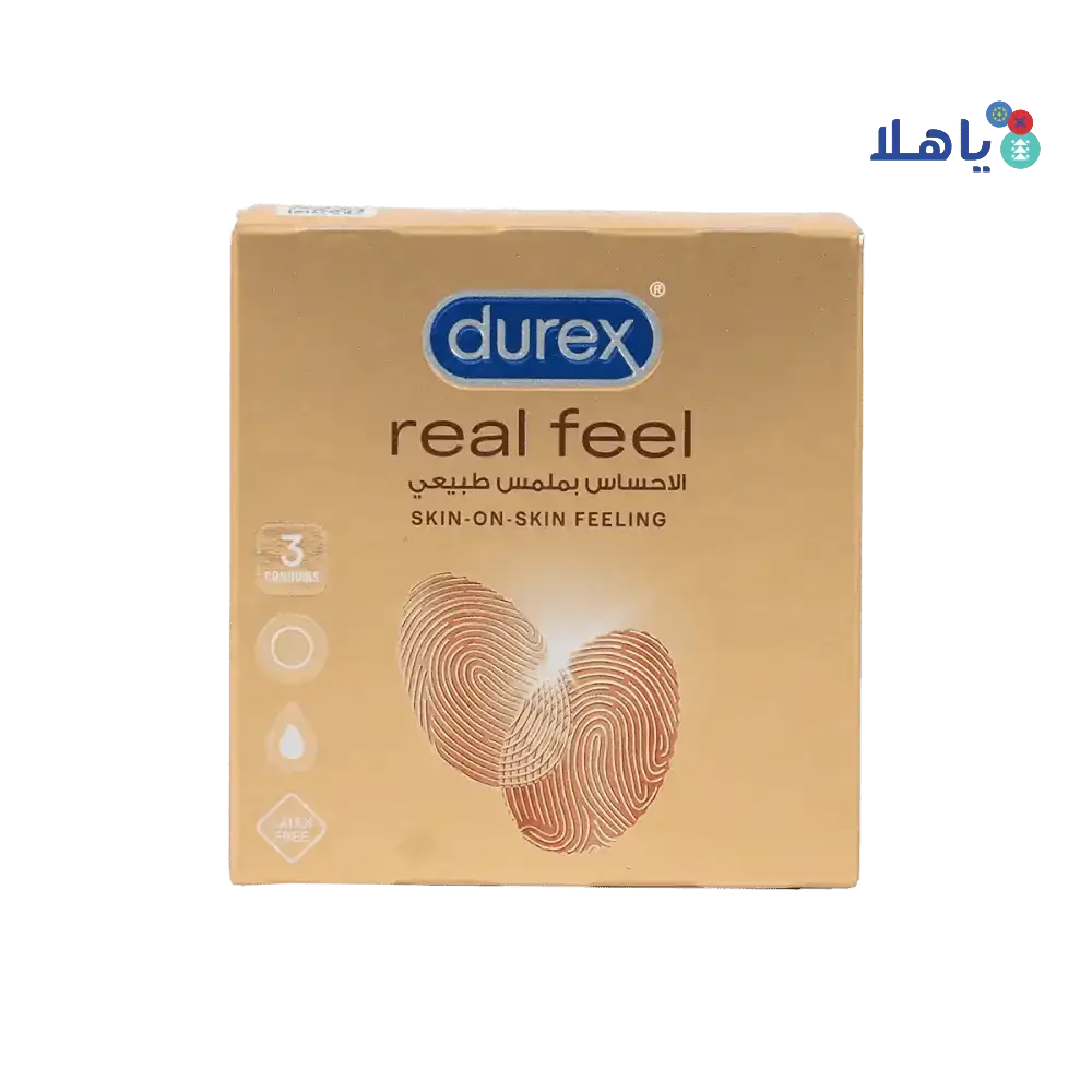 RB DUREX - DUREX CONDOM REAL FEEL 3S - Pharmazone - 