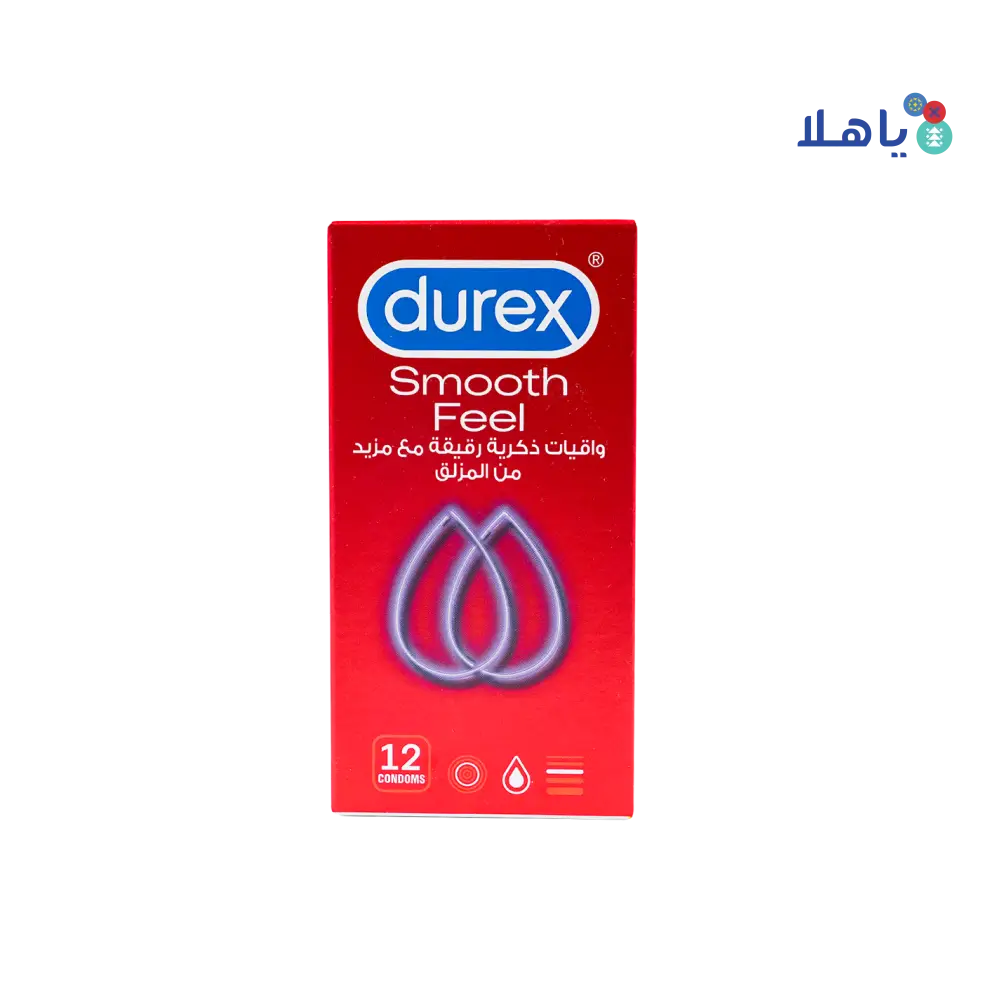 DUREX CONDOM SMOOTH FEEL 12S