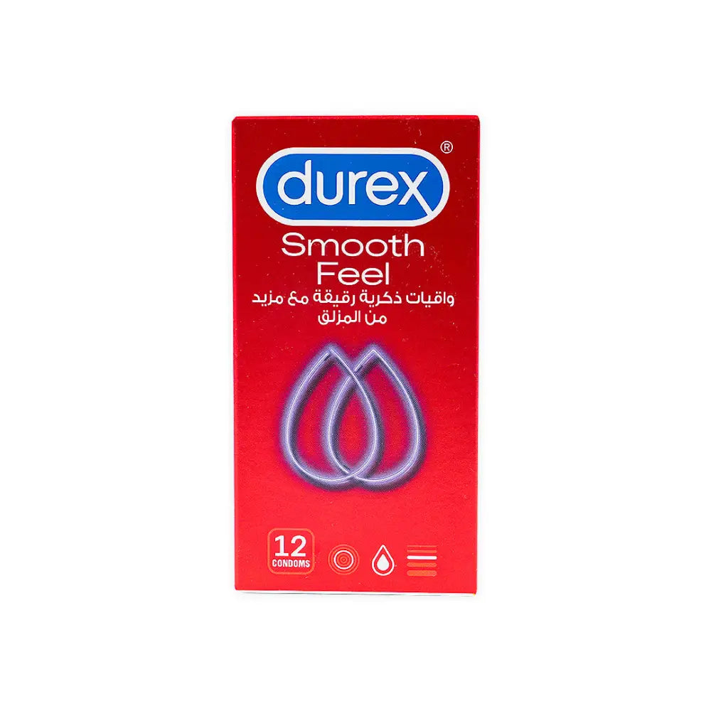 DUREX CONDOM SMOOTH FEEL 12S