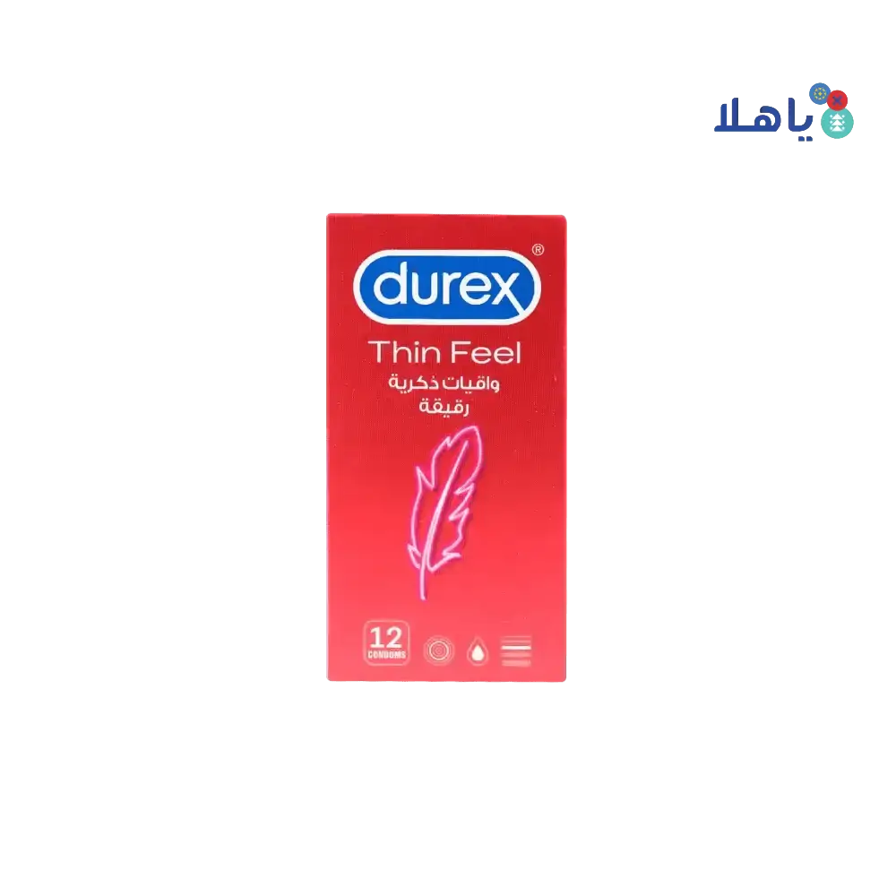 RB DUREX - DUREX CONDOM THIN FEEL 12PCS - Pharmazone - 