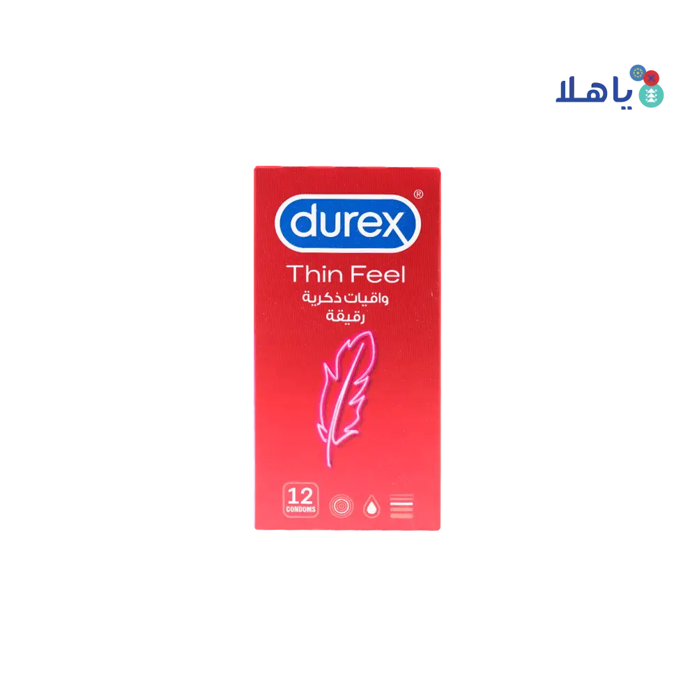 DUREX CONDOM THIN FEEL 12PCS