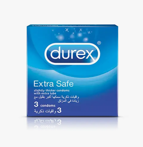 DUREX CONDOM EXTRA SAFE 3S