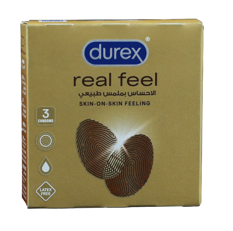 DUREX CONDOM REAL FEEL 3S
