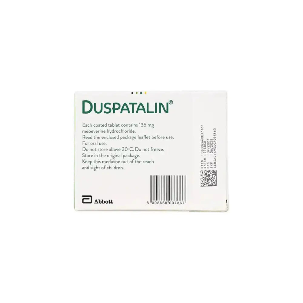 ABBOTT PHARMA - Duspatalin 135Mg 50 Tab - Pharmazone - 