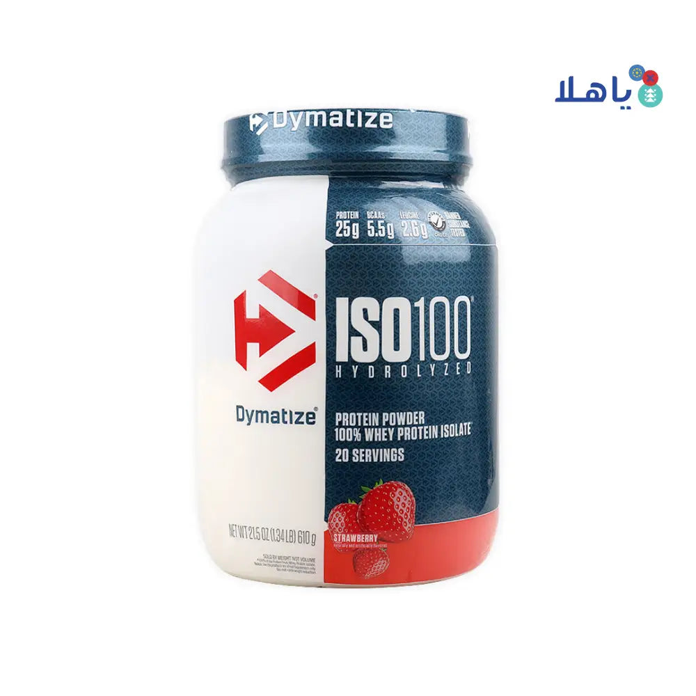 DymatizeIso100HydrolyzedProteinPowder610g-Strawberry