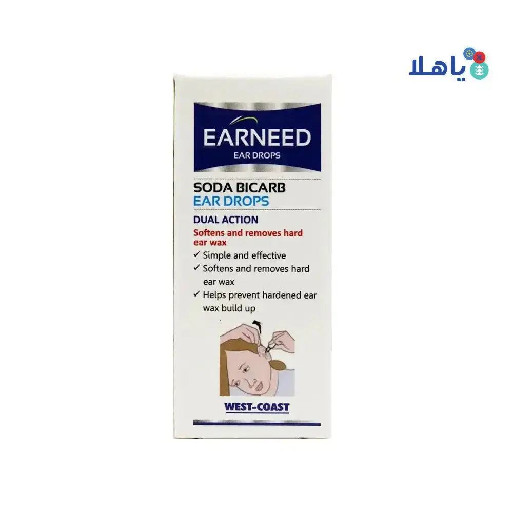 WEST - COAST PHARMACEUTICAL WORKS LTD. - EARNEED SODA BICARB EAR DROPS 15ML - Pharmazone - 