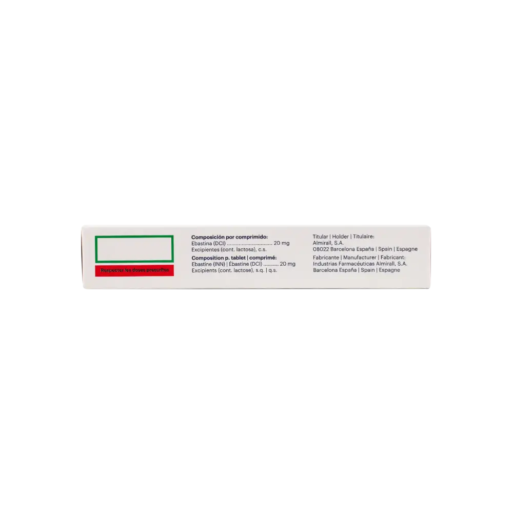 EBASTEL 20MG 30 TAB