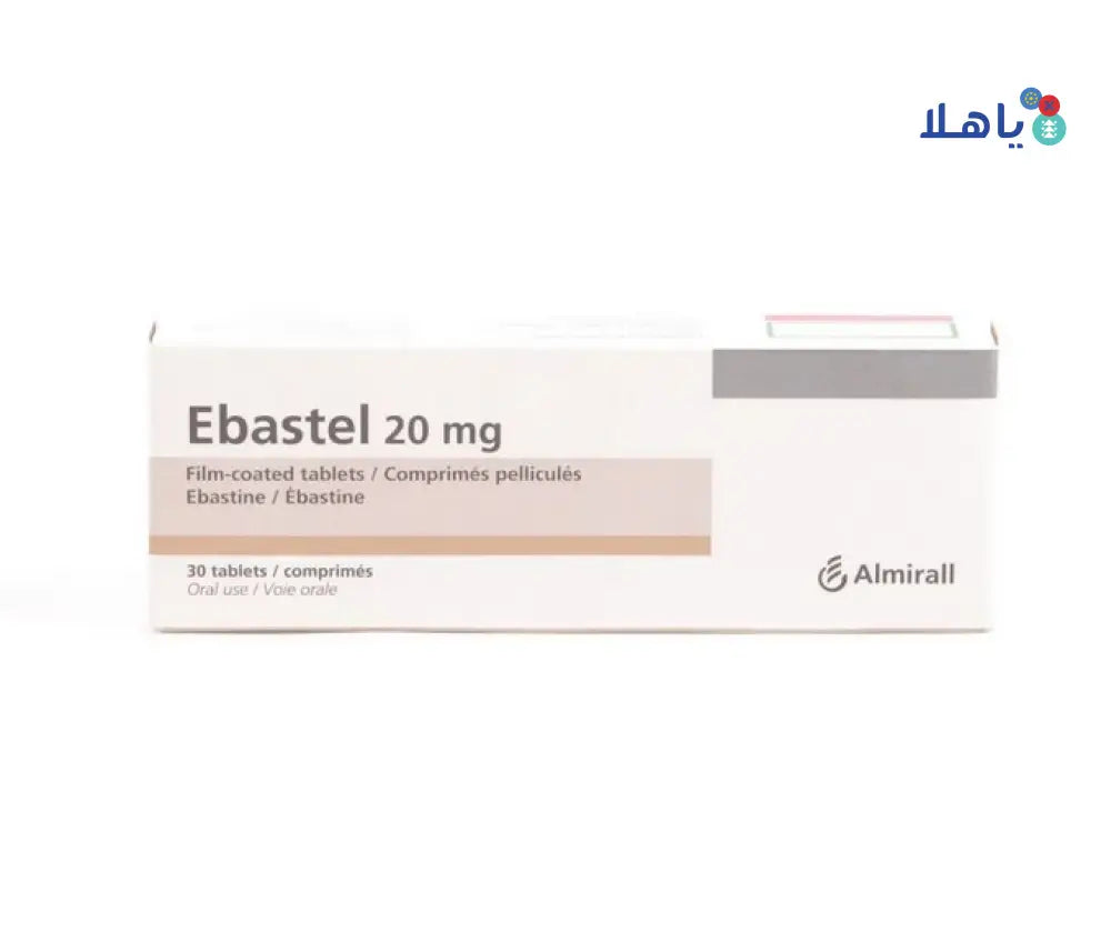 EBASTEL 20MG 30 TAB