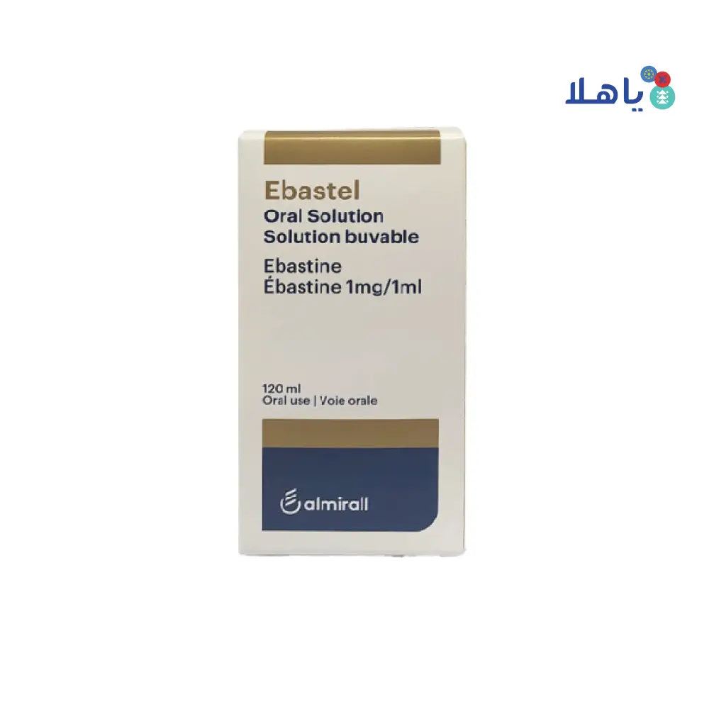 EBASTEL SOLUTION 120ML