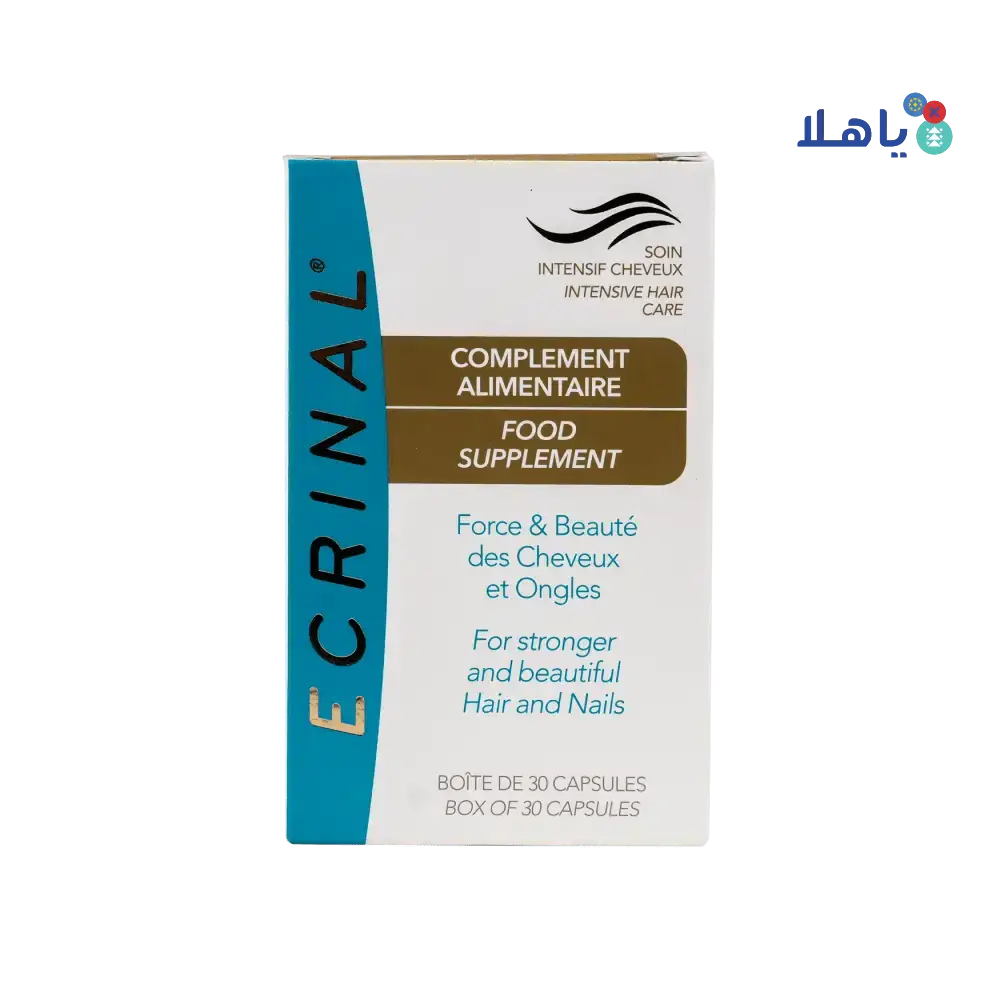 ECRINAL - Ecrinal Caps For Strong & Beautiful Hair 30 Cap - Pharmazone - 