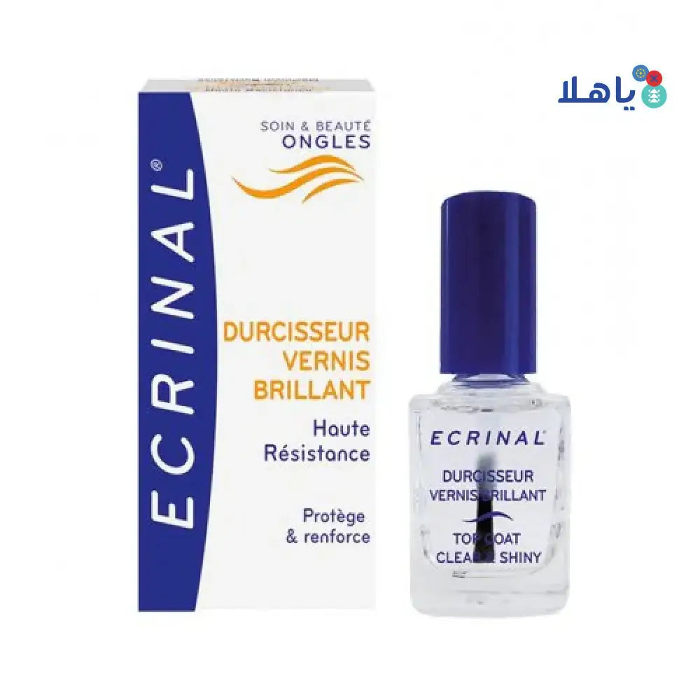 ECRINAL - Ecrinal Nail Top Coat Clear & Shiny 10Ml(Ec445) - Pharmazone - 