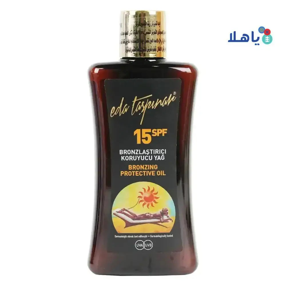 EDA TASPINAR - EDA TASPINAR BRONZING PROTECTIVE OIL SPF 15 200ML - Pharmazone - 