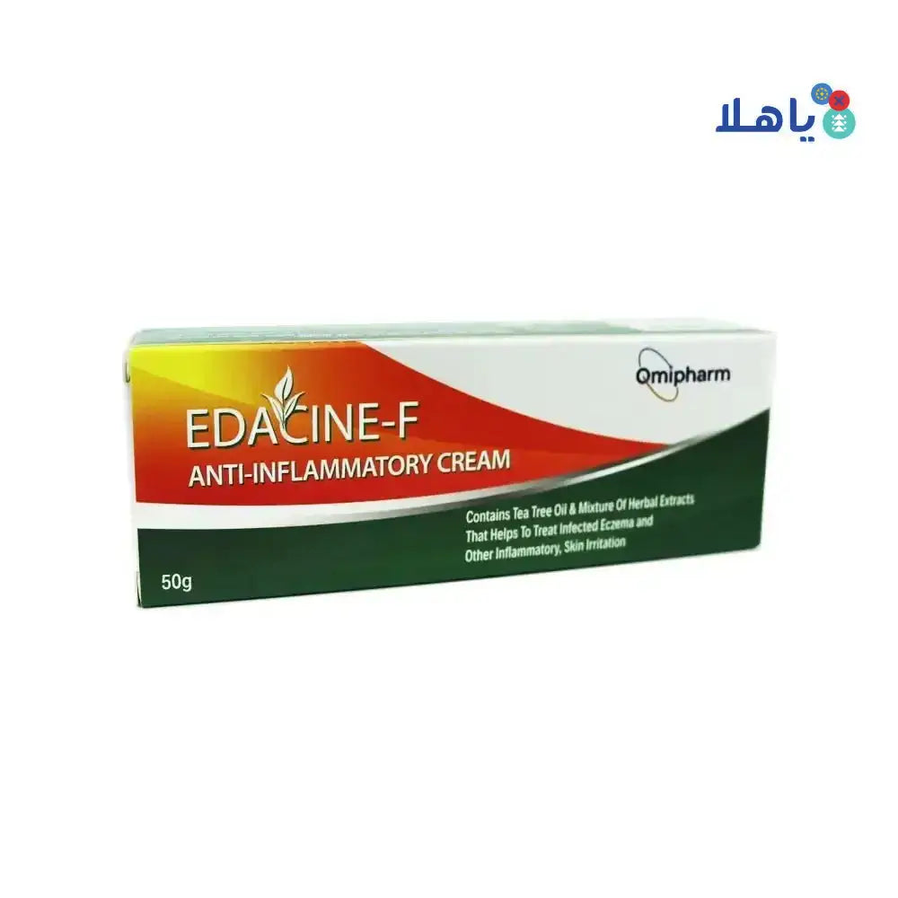 OMIPHARM - EDACINE - F ANTI - INFLAMMATORY CREAM 50GM - Pharmazone - 