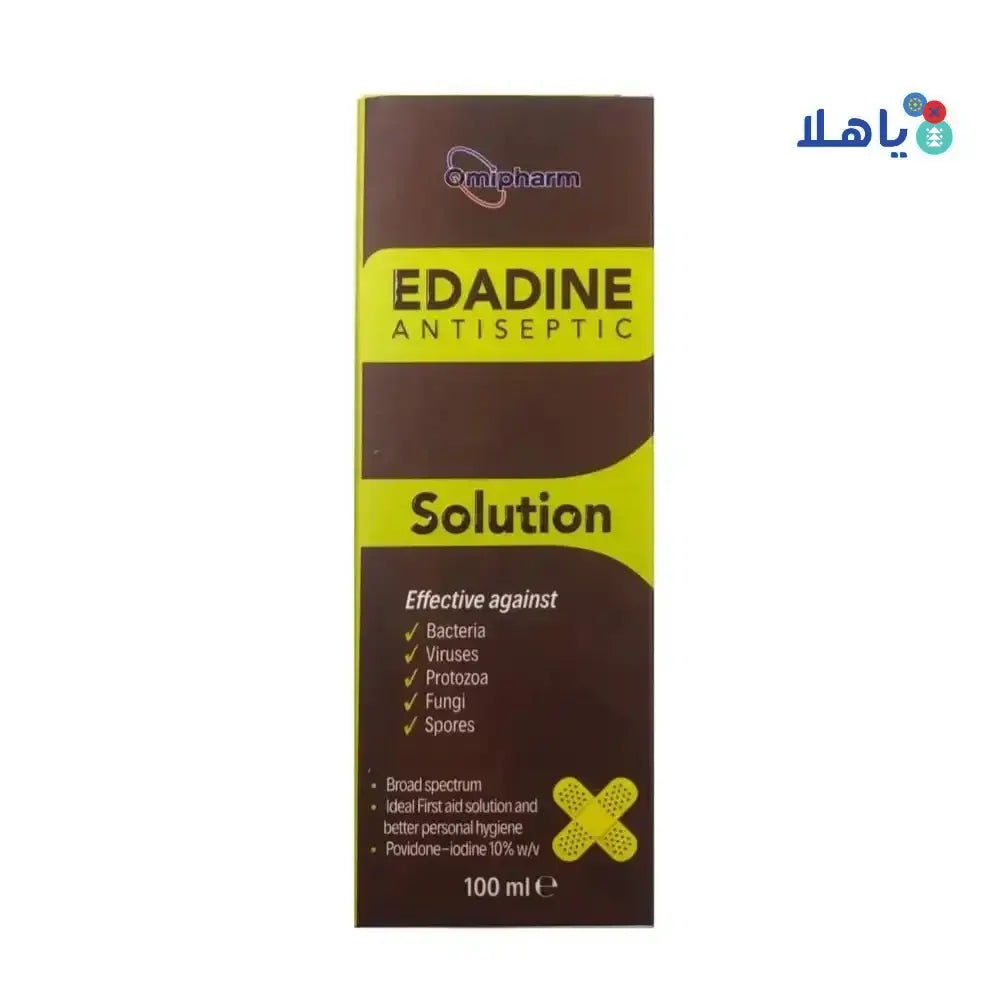 OMIPHARM - EDADINE ANTISEPTIC SOLUTION 100ML - Pharmazone - 