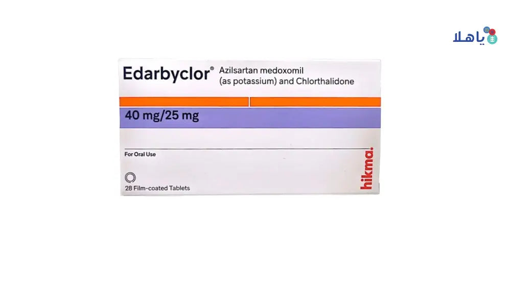 EDARBYCLOR 40MG/25MG 28 TAB