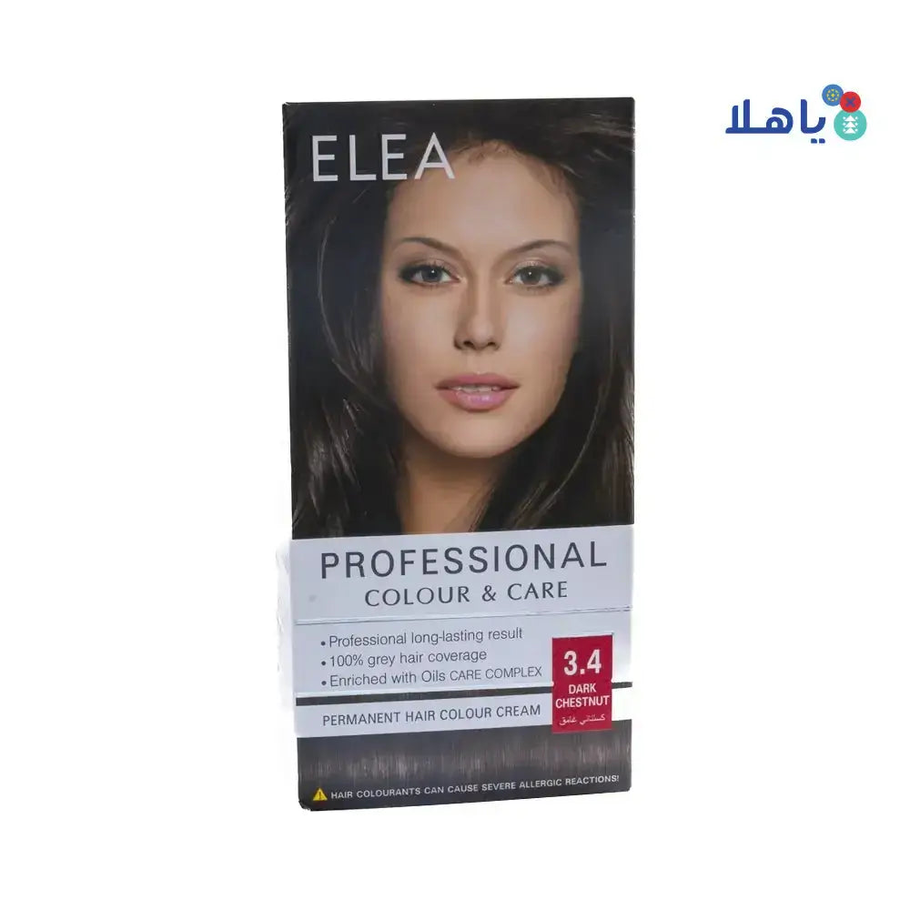 Elea - Elea Hair Colour No. 3.4 - Dark Chestnut - Pharmazone - 