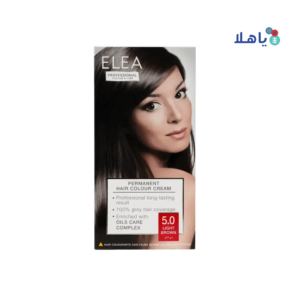 Elea - Elea Hair Colour No. 5.0 - Light Brown - Pharmazone - 