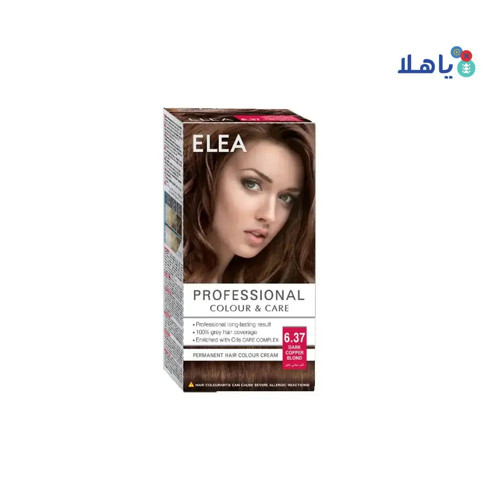 Elea - Elea Hair Colour No. 6.37 - Dark Copper Blond - Pharmazone - 