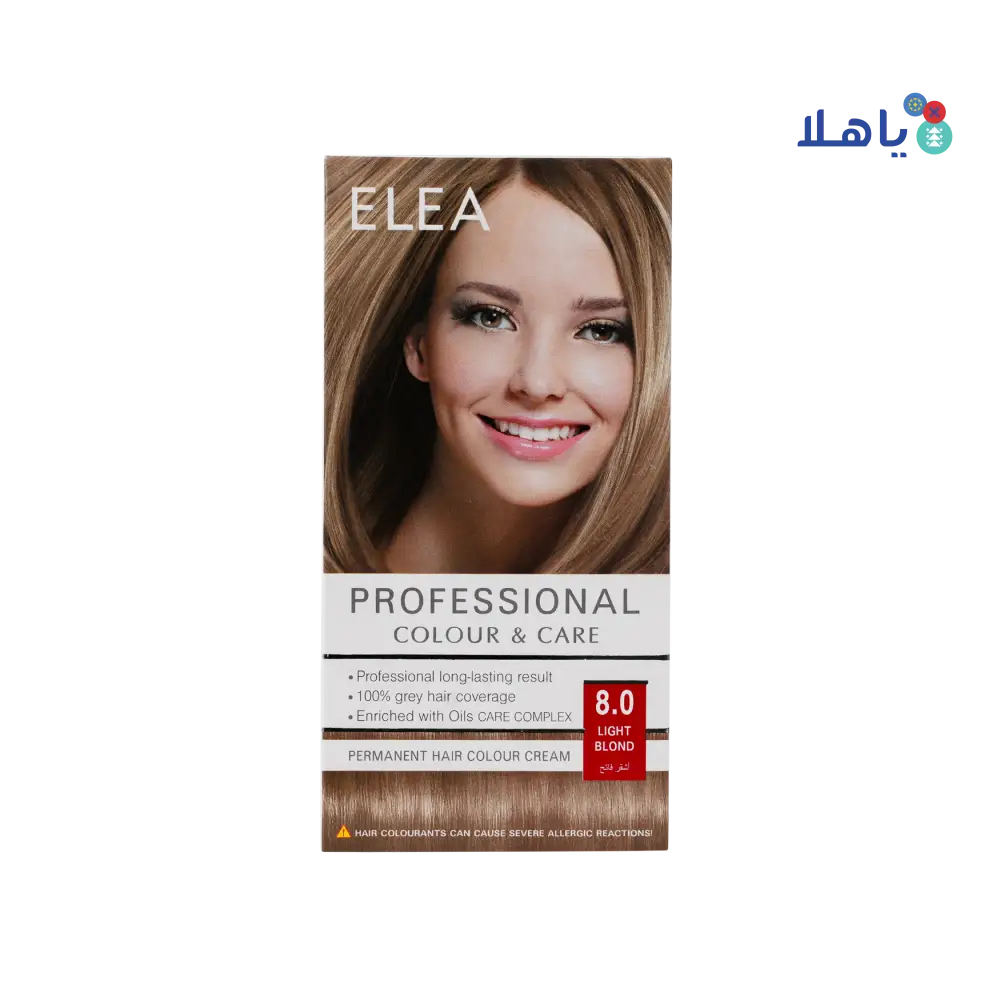 Elea Hair Colour No. 8.0 - Light Blond