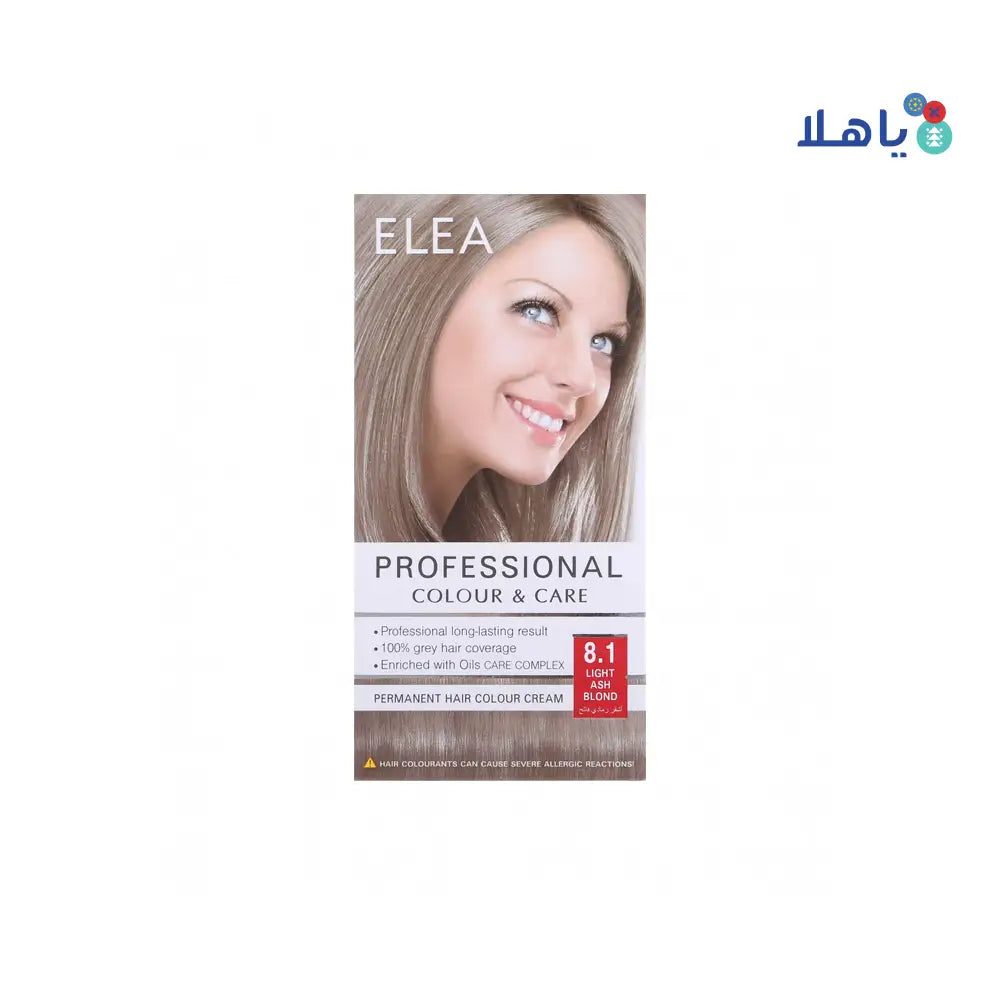 ELEA HAIR COLOUR 8.1-LIGHT ASH BLOND