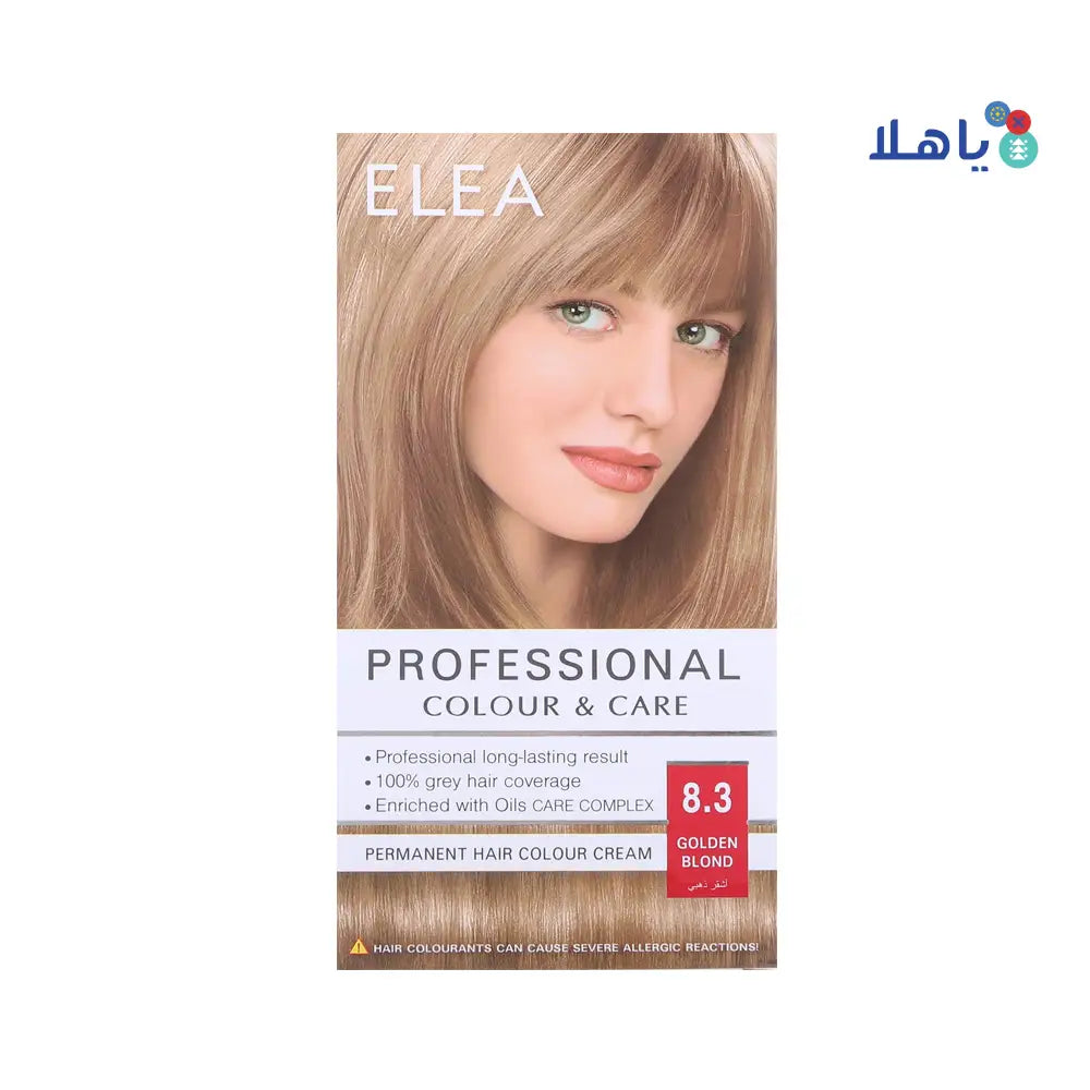 Elea Hair Colour No. 8.3 - Golden Blond