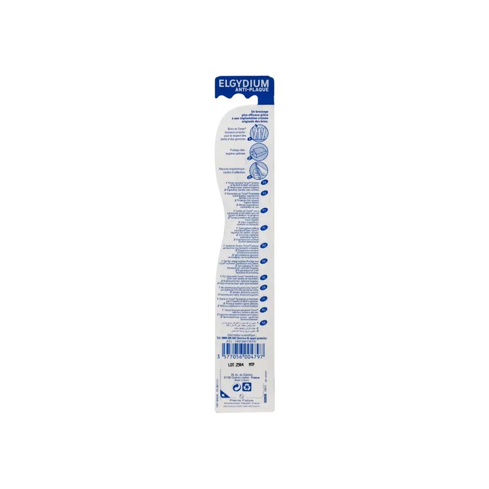 Elgydium Anti-plaque Toothbrush -Soft