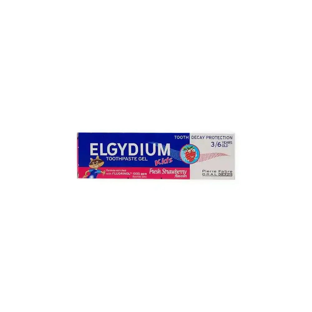 PIERRE FABRE (DENTAL) - Elgydium Decay Kids Toothpaste 3 - 6 Strawberry 50ml - Pharmazone - 