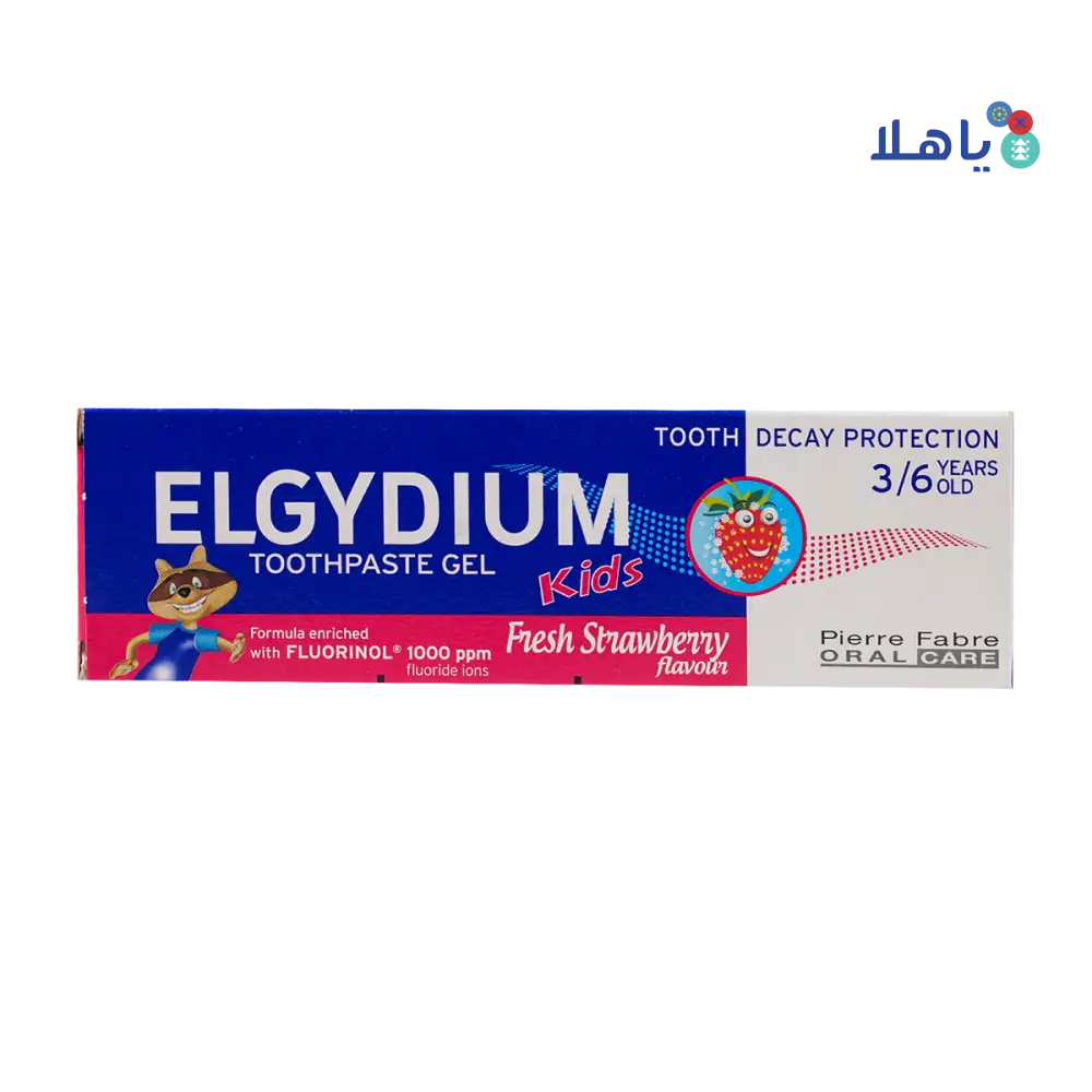 Elgydium Decay Kids Toothpaste 3-6 Strawberry 50ml