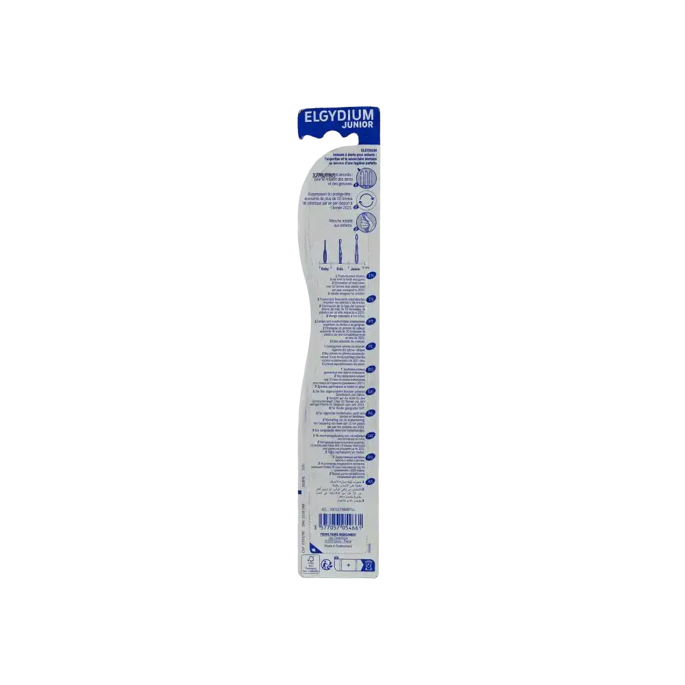 PIERRE FABRE (DENTAL) - Elgydium Junior Toothbrush 7 - 12 - Raccon - Pharmazone - 