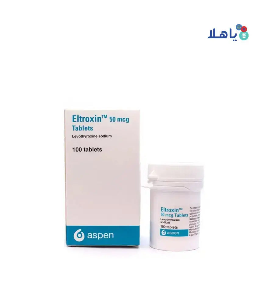 ASPEN - Eltroxin 50Mcg 100 Tab - Pharmazone - 