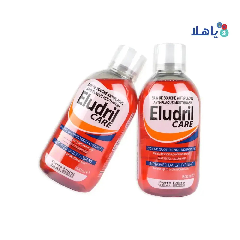 PIERRE FABRE (DENTAL) - Eludril Care Mouthwash 500ml Set - Pharmazone - 