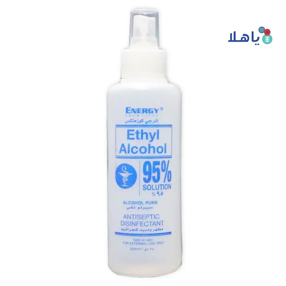 ENERGY ALCOHOL SOLUTION 95% SPRAY 250ML