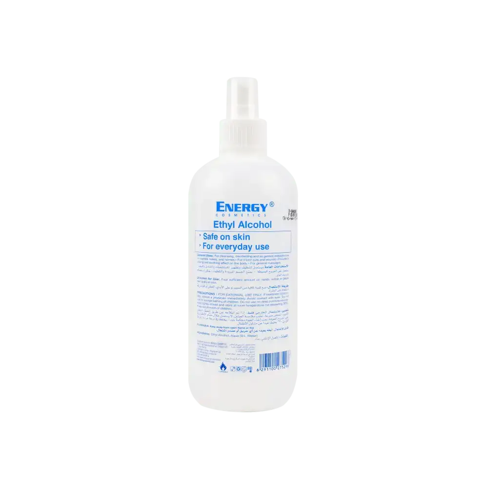 ENERGY COSMETICS - Energy Ethyl Alcohol 95% Spray 500Ml - Pharmazone - 