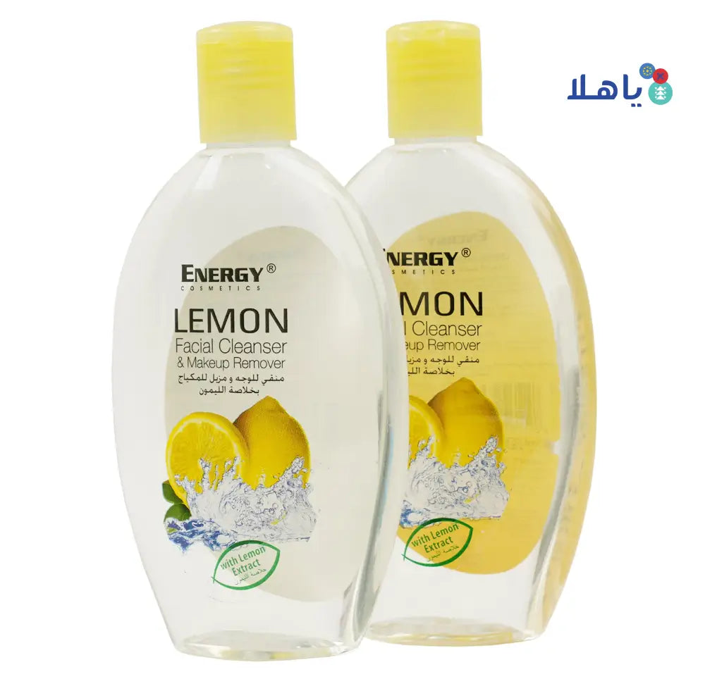 Energy Facial Cleanser&Makeup Remover 235ml- Lemon 1+1 Offer