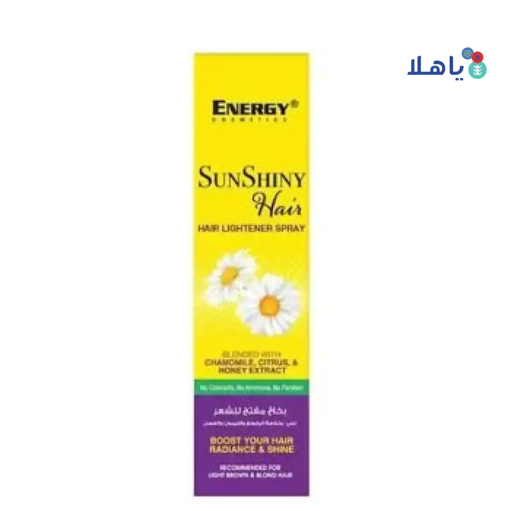 ENERGY SUNSHINY HAIR LIGTHENER SPRAY 125ML