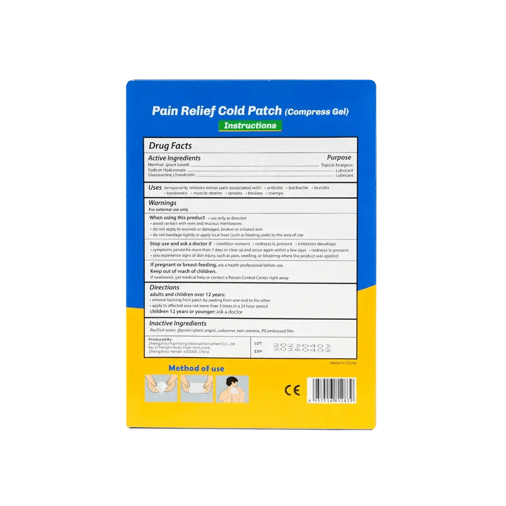 ENOKON - Enokon Pain Relief Cold Patch 6pcs - Pharmazone - 