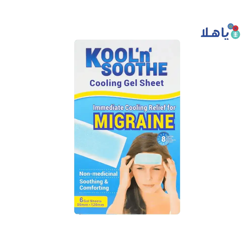 ENOKON - Enokon KoolNSoothe Migraine Cooling Patch 6pcs - Pharmazone - 