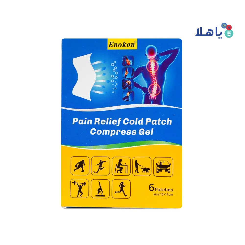 Enokon Pain Relief Cold Patch 6pcs