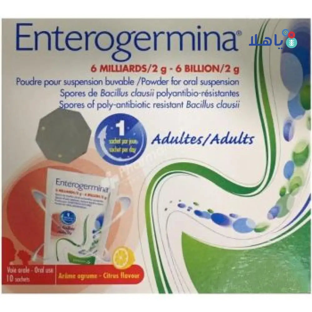 ENTEROGERMINA 6 BILLION 10 SACHETS