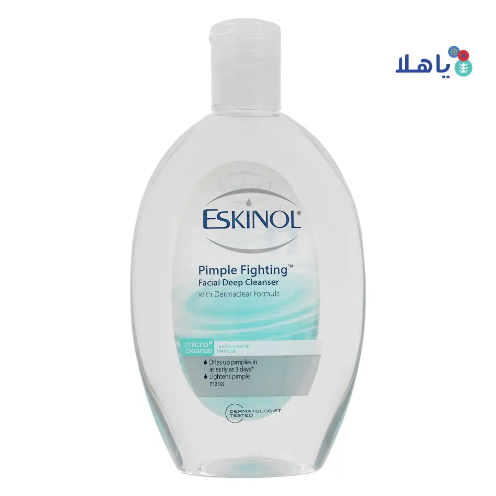 Eskinol Pimple Fighting Facial Deep Cleanser225ml-Dermaclear