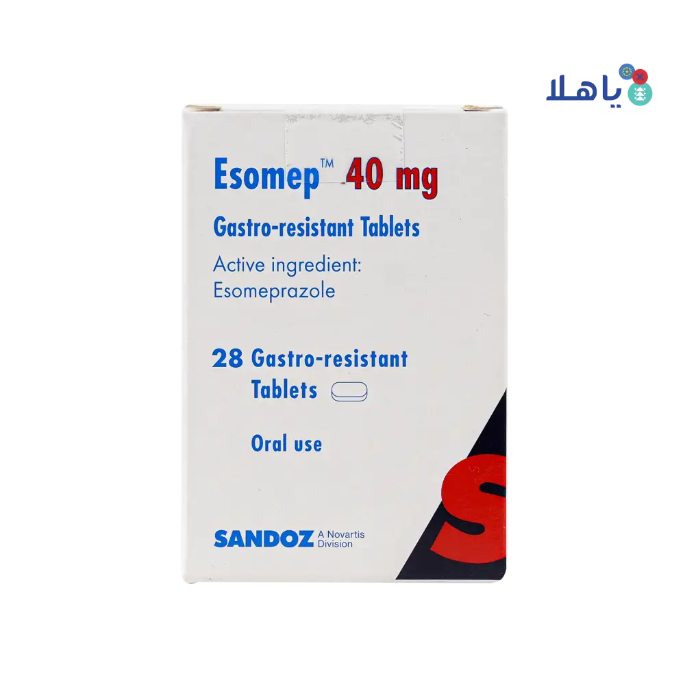 ESOMEP 40MG 28 GASTRO-RESISTANT TAB